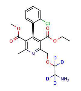 R-Amlodipine D4