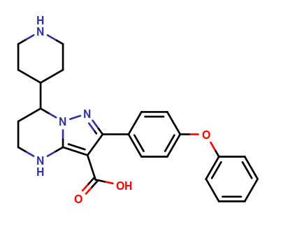 Rac-Zanubrutinib Acid Impurity