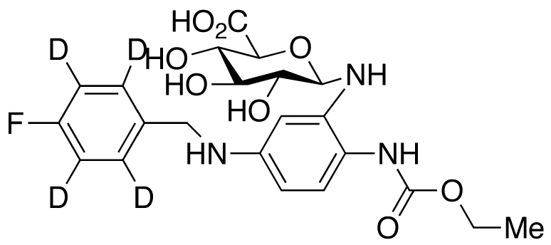 Retigabine-d4 N-β-D-Glucuronide