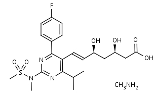 Rosuvastatin Methylamine Salt