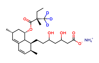 Simvastatin hydroxy acid D3 ammonium salt