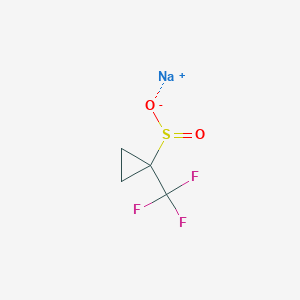 Sodium 1-(Trifluoromethyl)cyclopropanesulfinate