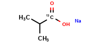 Sodium 2- Methylpropionate-1-13 C