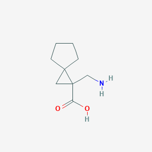 Spiro[2.4]heptane-1-carboxylic acid, 1-(aminomethyl)-
