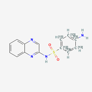Sulfaquinoxaline 13C6