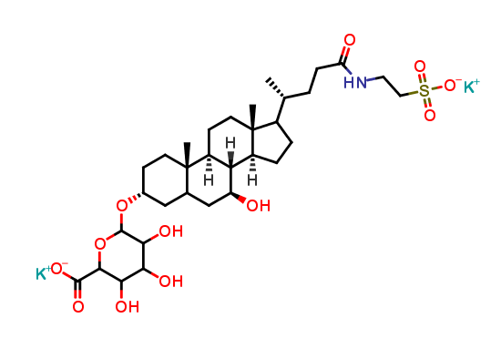 Tauroursodeoxycholic Acid-3-O-β-glucuronide Dipotassium Salt