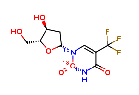 Trifluridine 13C15N2