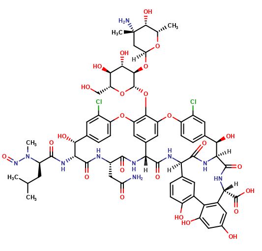 Vancomycin, 56-​nitroso- (9CI)