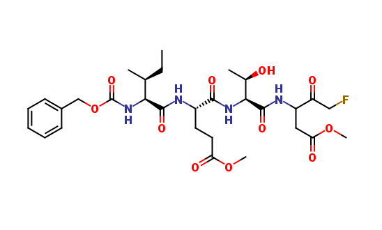 Z-Ile-Glu(OMe)-Thr-DL-Asp(OMe)-fluoromethylketone (N-1830.0001)
