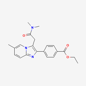 Zolpidem Phenyl-4-carboxylic Acid Ethyl Ester