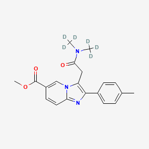 Zolpidem-d6 6-Carboxylic Acid Methyl Ester