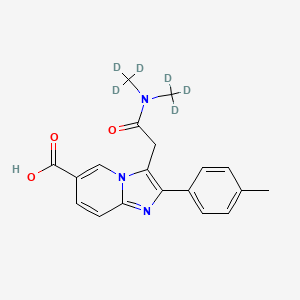 Zolpidem-d6 6-Carboxylic Acid