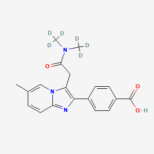 Zolpidem-d6 Phenyl-4-carboxylic Acid