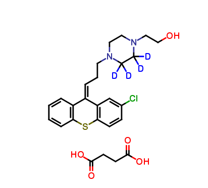 Zuclopenthixol-d4 Succinate Salt