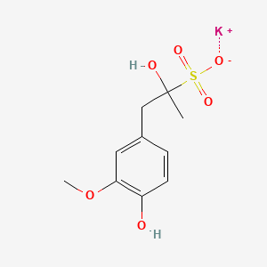 a,4-Dihydroxy-3-methoxy-α-methyl-benzeneethanesulfonic Acid Potassium Salt