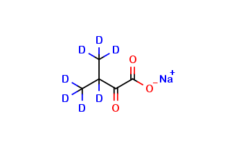 alpha-Keto Isovaleric Acid Sodium Salt D7