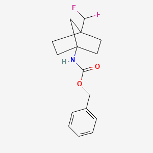 benzyl (4-(difluoromethyl)bicyclo[2.2.1]heptan-1-yl)carbamate