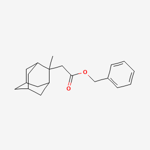 benzyl 2-(2-methyl-2-adamantyl)acetate