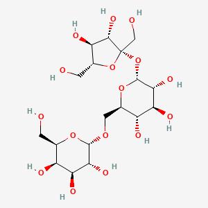 beta-D-fructofuranosyl alpha-D-galactopyranosyl-(1->6)-alpha-D-glucopyranoside