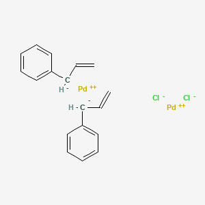 chloropalladium(1+);prop-2-enylbenzene