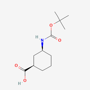 cis-(+/-)-3-(Boc-amino)cyclohexanecarboxylic Acid