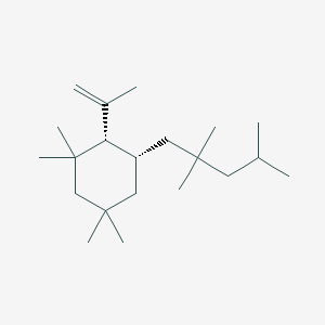 cis-1,​1,​5,​5-​tetramethyl-​2-​(1-​methylethenyl)​-​3-​(2,​2,​4-​trimethylpentyl)​-Cyclohexane