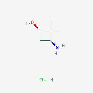 cis-3-amino-2,2-dimethylcyclobutanol hydrochloride