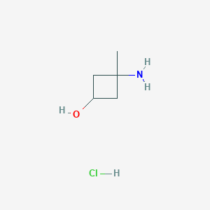 cis-3-amino-3-methylcyclobutanol hydrochloride