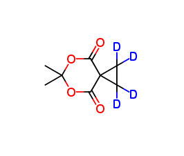 cyclic Isopropylidene 1,1-cyclopropanedicarboxylate-D4