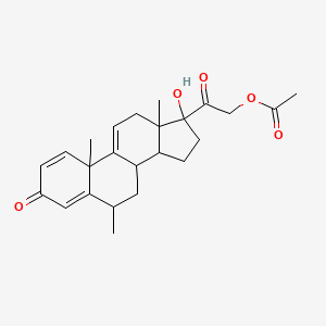 delta-9,11-Methylprednisolone acetate