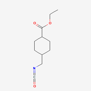 ethyl 4-(isocyanatomethyl)cyclohexanecarboxylate
