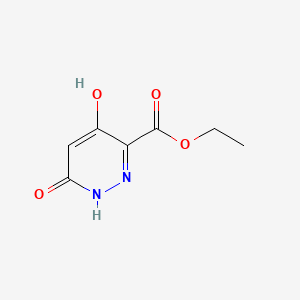 ethyl 4,6-dihydroxypyridazine-3-carboxylate