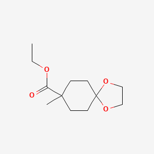ethyl 8-methyl-1,4-dioxaspiro[4.5]decane-8-carboxylate