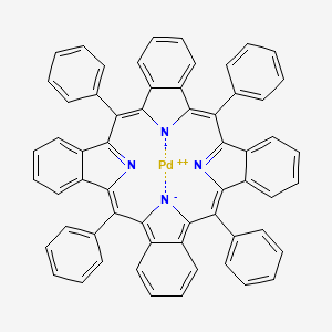 meso-Tetraphenyl-tetrabenzoporphine palladium complex