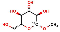 methyl α-D-[1-13C]glucopyranoside