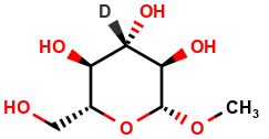 methyl α-D-[3-D]glucopyranoside