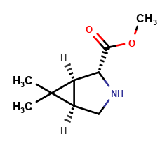 methyl (1S,2R,5R)-6,6-dimethyl-3-azabicyclo[3.1.0]hexane-2-carboxylate
