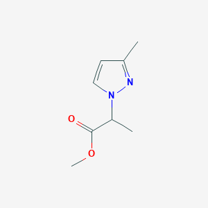 methyl 2-(3-methyl-1H-pyrazol-1-yl)propanoate