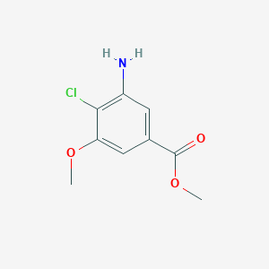 methyl 3-amino-4-chloro-5-methoxybenzenecarboxylate