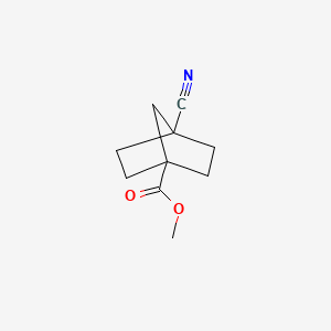 methyl 4-cyanobicyclo[2.2.1]heptane-1-carboxylate