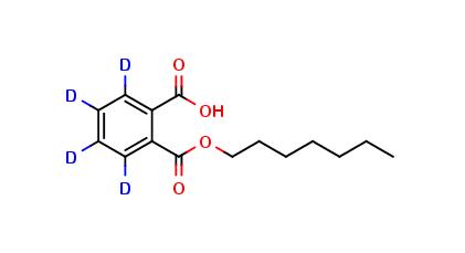 mono-n-Heptyl Phthalate D4