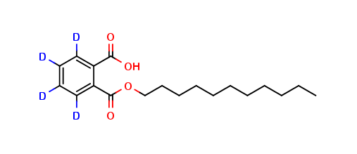mono-n-Undecyl Phthalate-3,4,5,6-d4