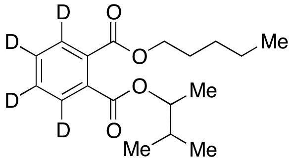 n-Pentyl 3-Methyl-2-butyl Phthalate-d4