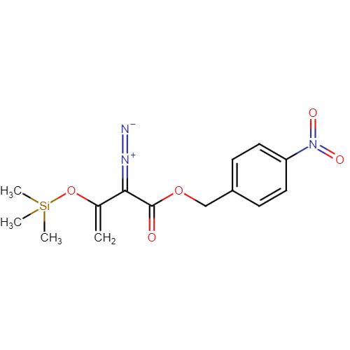 p-Nitrobenzyl 2-diazo-3-(trimethylsilyloxy)-3-butenoate