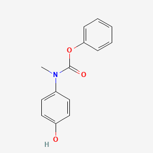 phenyl N-(4-hydroxyphenyl)-N-methylcarbamate