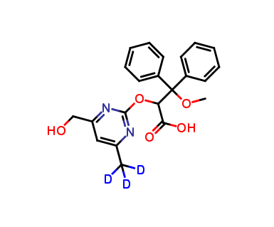 rac 4-Hydroxymethyl Ambrisentan-d3