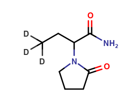rac-Levetiracetam-D₃