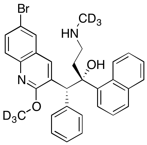 rac-N-Desmethyl Bedaquiline-d6