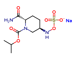 sodium ((3R,6S)-6-carbamoyl-1-(isopropoxycarbonyl)piperidin-3-yl)amino sulfate