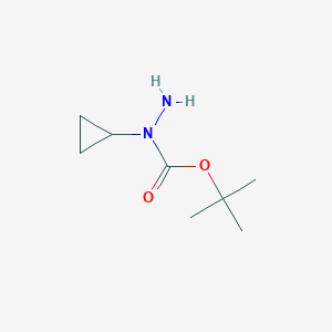 tert-Butyl 1-cyclopropylhydrazinecarboxylate